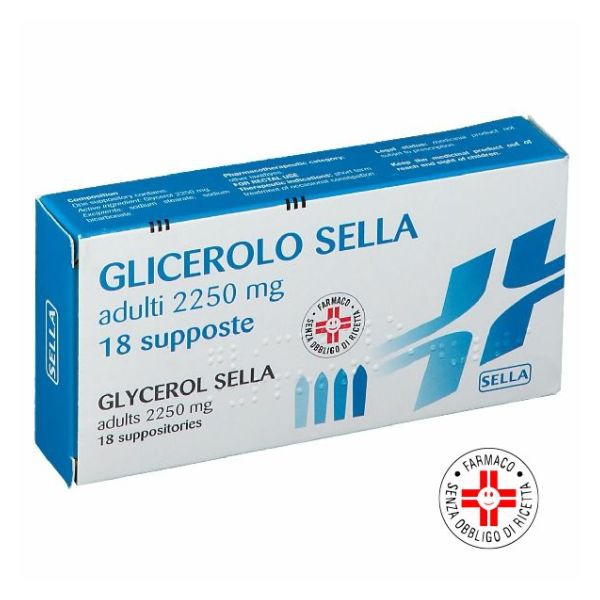 Sella Glicerolo Sella Glicerolo*ad 18supp 2250mg