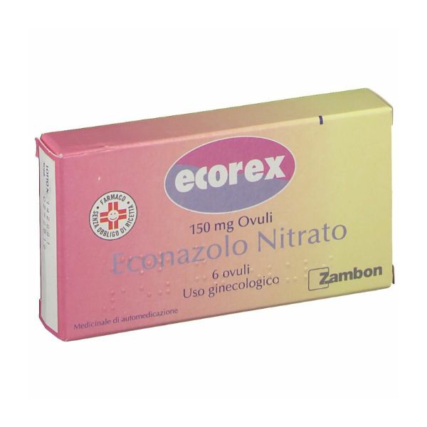 Teofarma Ecorex Teofarma Ecorex*6 ovuli vaginali 150mg