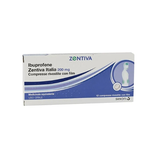 Zentiva Italia Ibuprofene Zen Zentiva Italia Ibuprofene zen*12cpr 200mg