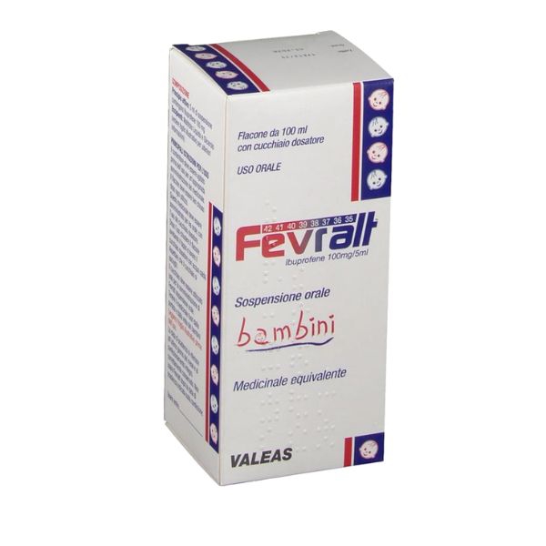 Valeas Ind.chim.farmac. Fevralt Valeas Ind.chim.farmac. Fevralt*bb os sosp 100mg/5ml