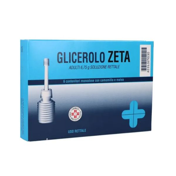 Zeta Farmaceutici Glicerolo Zeta Zeta Farmaceutici Glicerolo zeta*6cont 6,75g cam