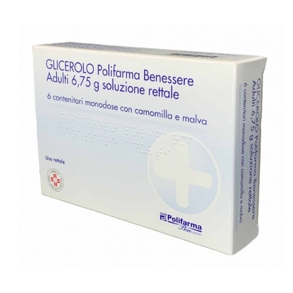 Polifarma Benessere Glicerolo Poli Polifarma Benessere Glicerolo poli*6cont 6,75g