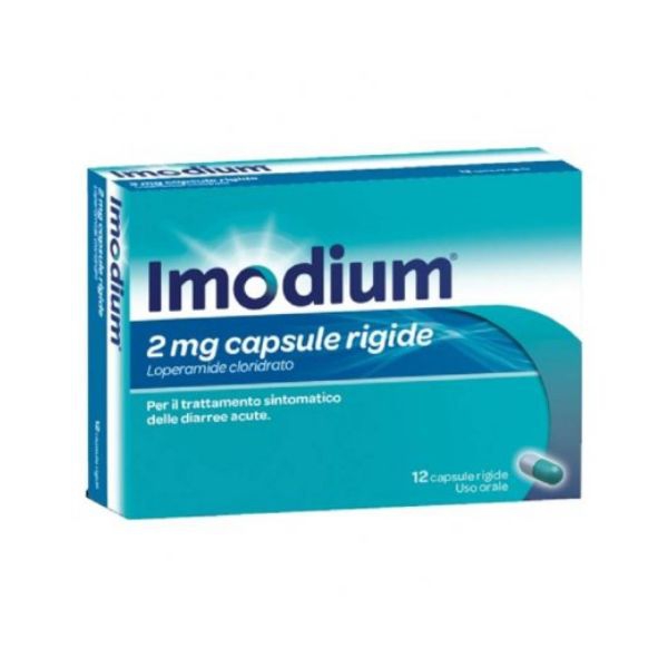 Imodium Diarrea occasionale acuta 12 Compresse