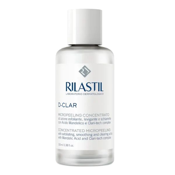 Rilastil D-Clar Micropeeling Depigmentante Viso Esfoliante Anti-Macchie 100 ml