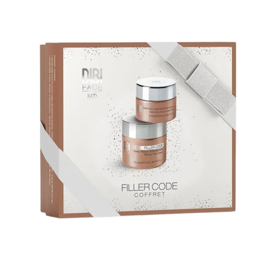 Dibi Milano Filler Code Coffret di Natale Crema Viso + Contorno Occhi e Labbra