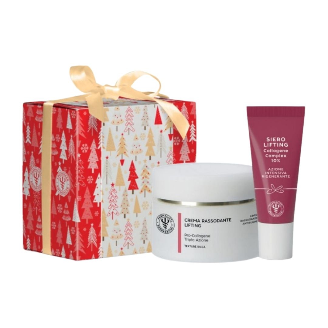 Unifarco Cofanetto di Natale Lifting Intensivo: Crema Tripla Azione+Siero Viso