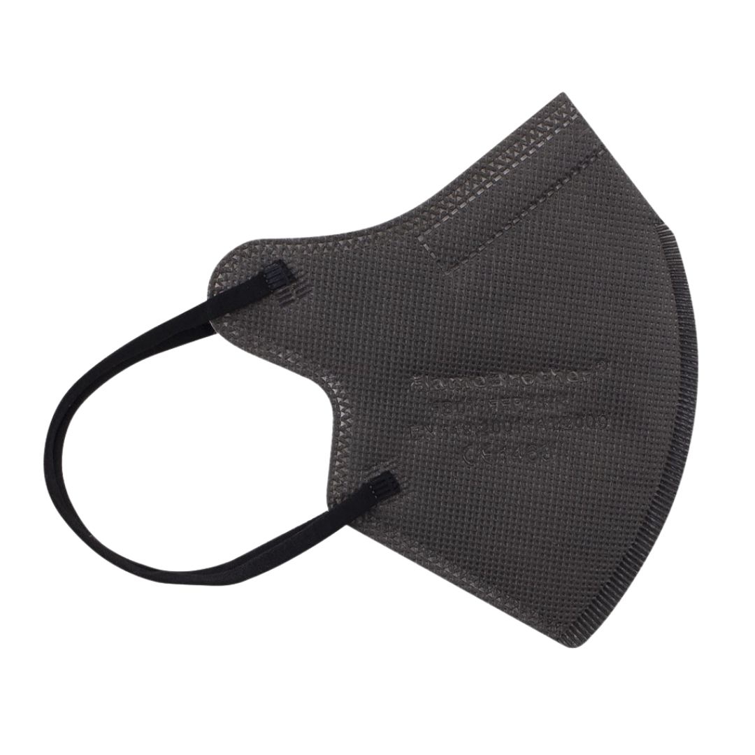 Mascherina Protettiva FFP2 per Bambini Colore Grigio Scuro