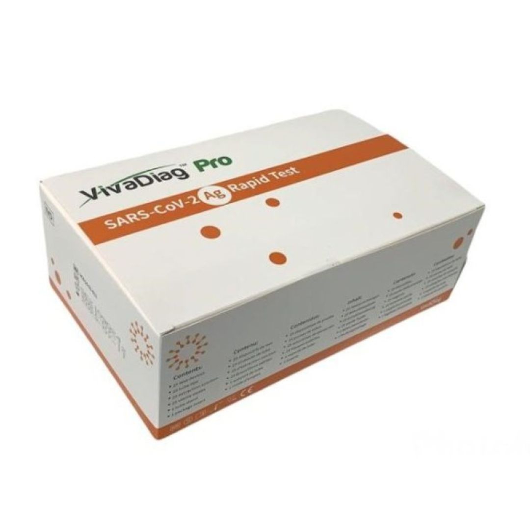 Vivadiag Pro Sars-Cov-2 AG Test Rapido per Covid 25 Pezzi