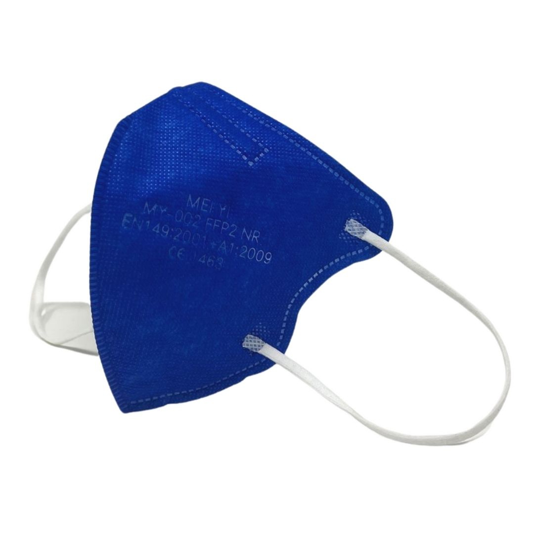 Mascherina Protettiva FFP2 Monouso Colore Blu