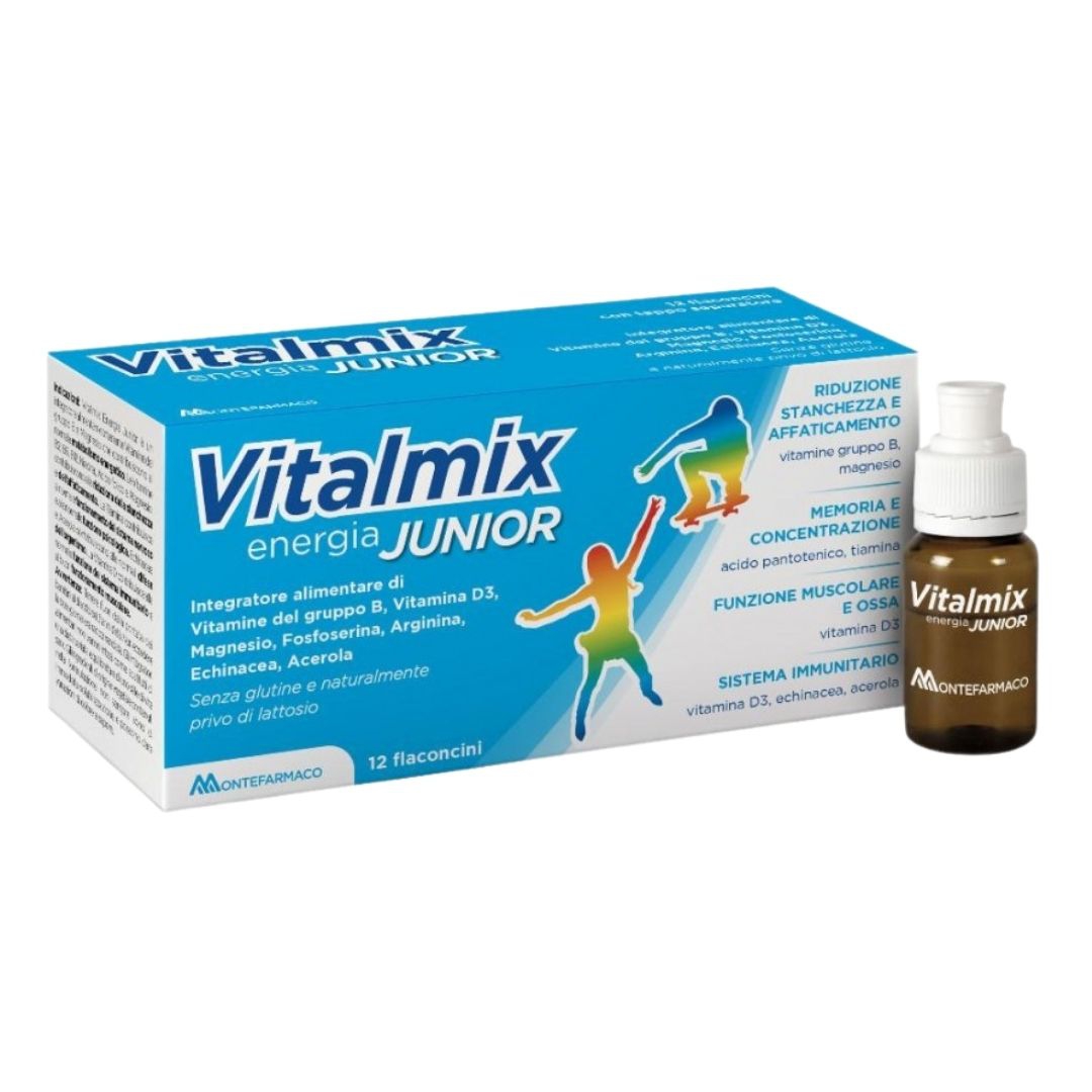 Vitalmix Junior Integratore Energizzante per l Organismo 12 flaconcini