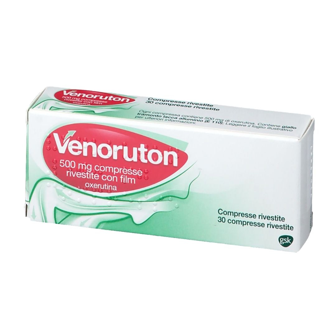 Venoruton 500 Mg Compresse Rivestite Con Film 30 Compresse