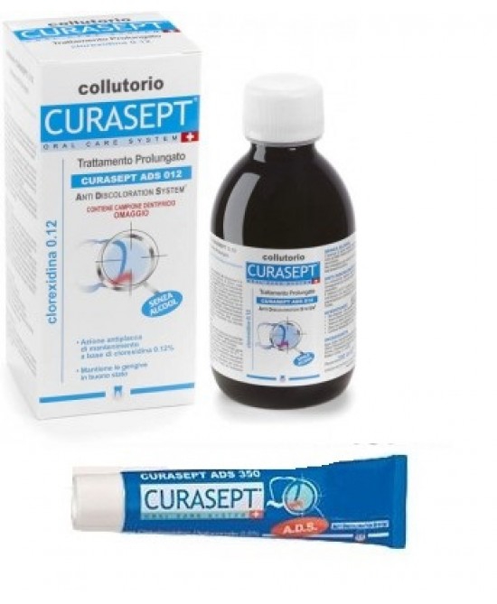 Curasept ADS Clorexidina 0,12% Collutorio 200 ml + Gel parodontale