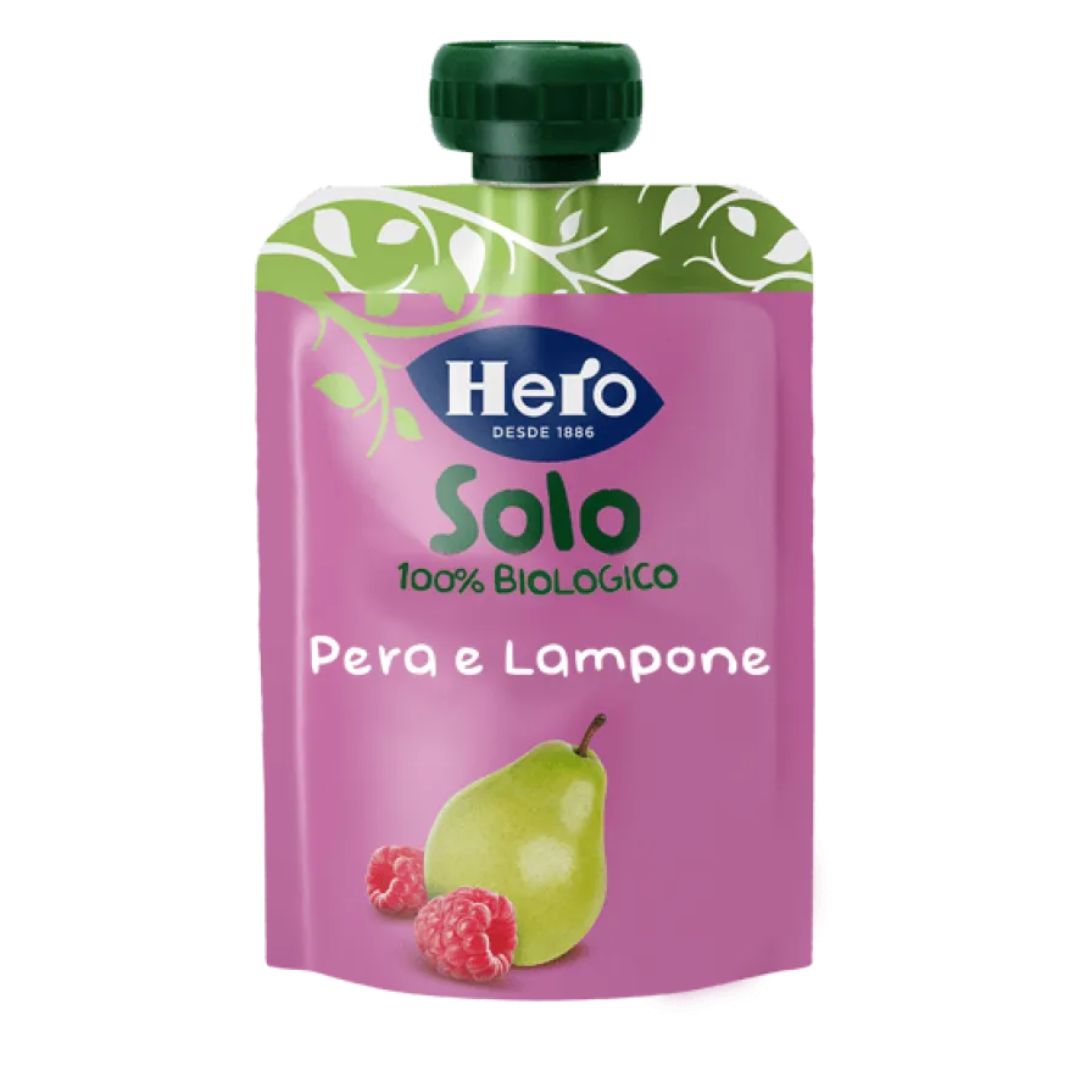 Hero Solo 100% Biologico Pera e Lampone 100 gr