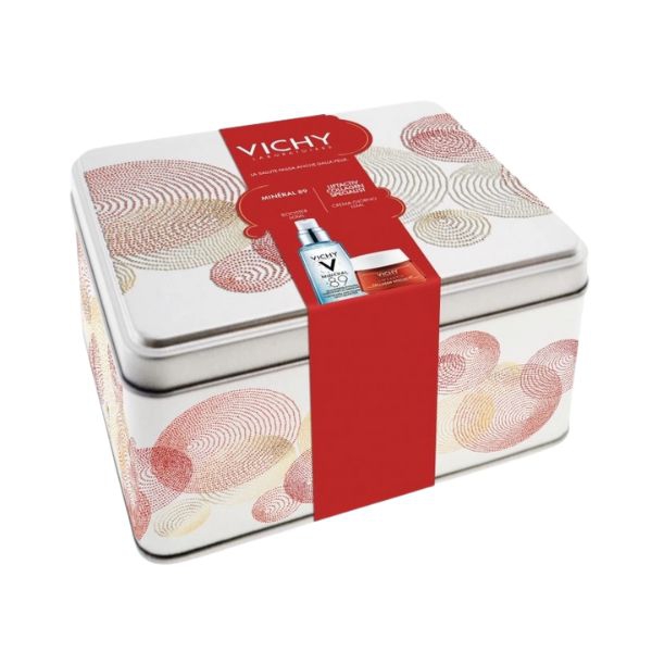 Vichy Box Mineral 89 Booster Viso 50 ml e Liftactiv Crema Giorno 15 ml