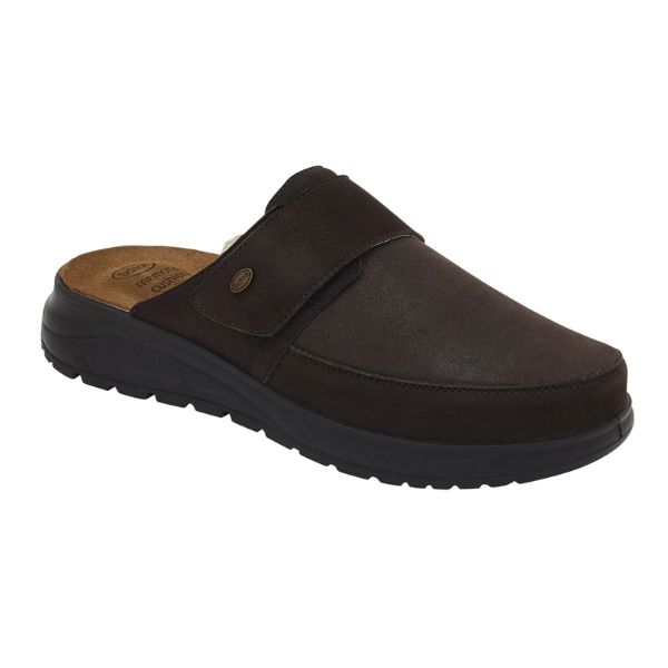 Dr.Scholl Klaus Ciabatte Marroni con Strappo da Uomo 42