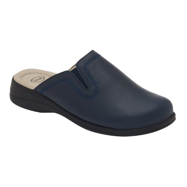 Dr.Scholl News Toffee Pantofole da Donna Blu 37