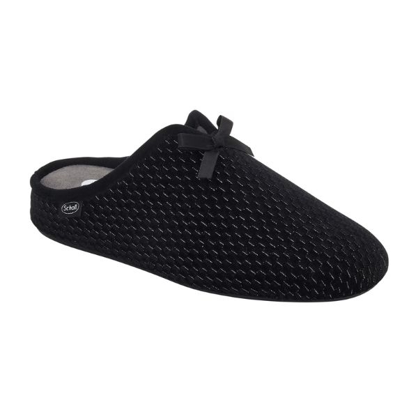 Dr.Scholl Rachele Glitter Pantofole da Donna Nere 37