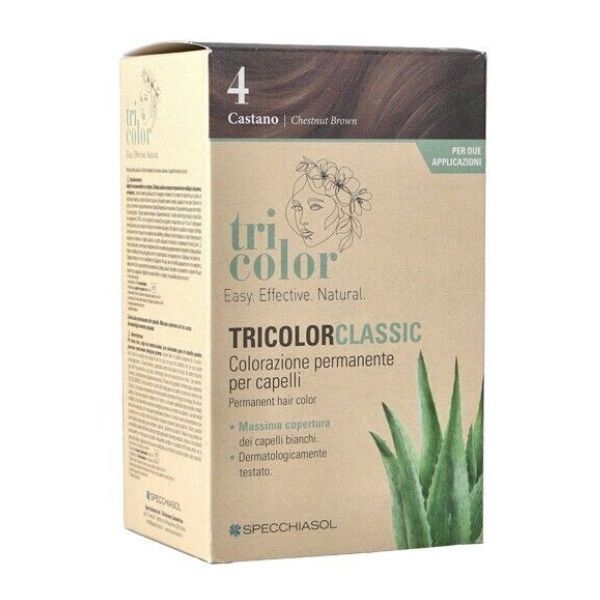 Specchiasol Tricolor Classic Tintura per Capelli 4 Castano