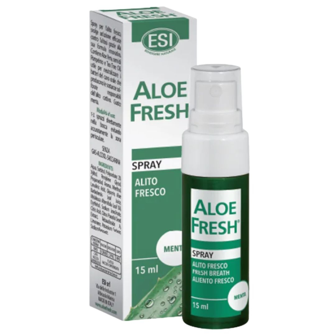 Esi Aloe Fresh Alito Fresco Spray Contro l'Alitosi 15 ml