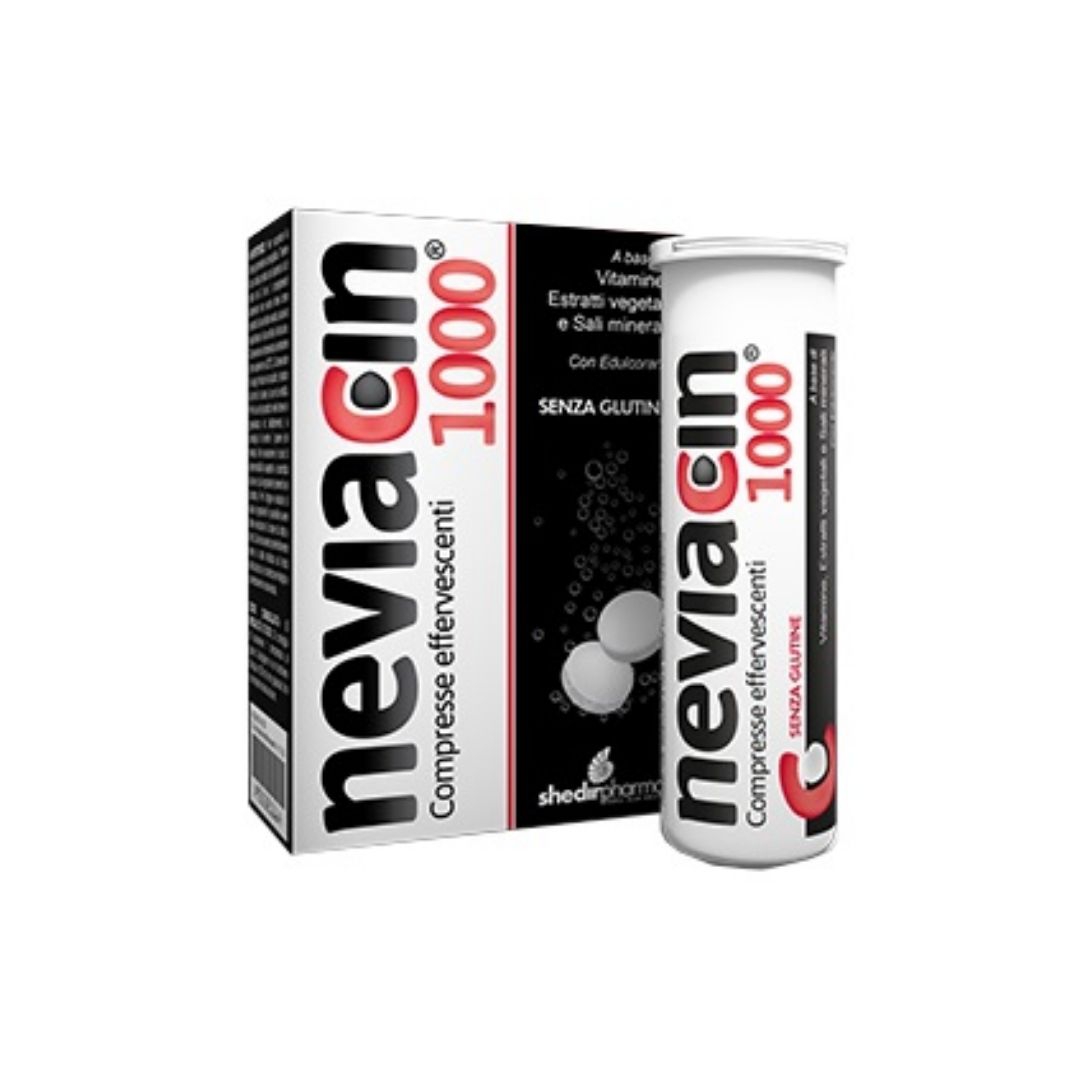 Neviacin1000 Integratore per il Sistema Immunitario 20 Compresse Effervescenti