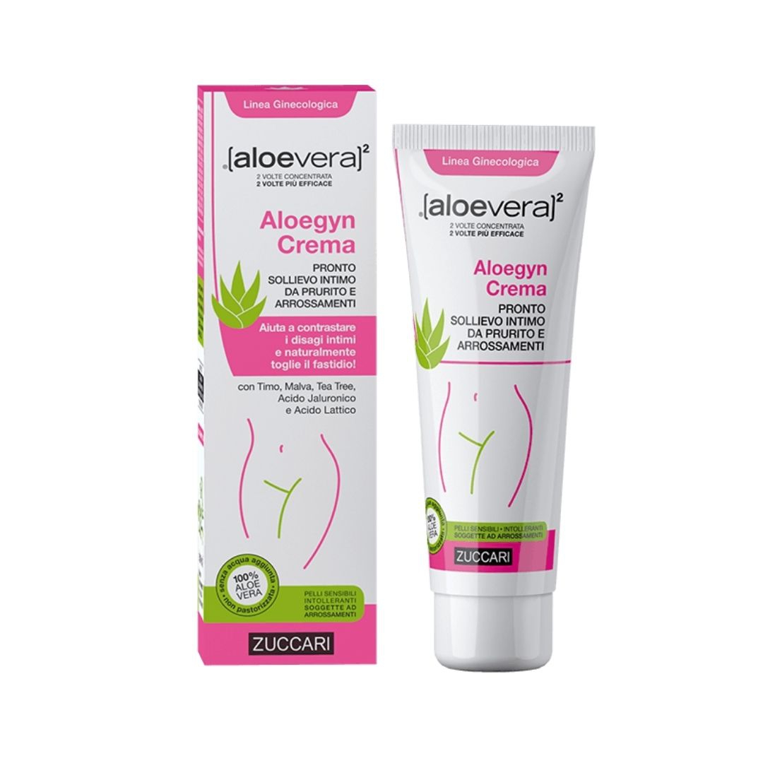 Zuccari Aloevera2 Aloegyn Crema Sollievo Intimo Prurito e Arrossamento 50 ml