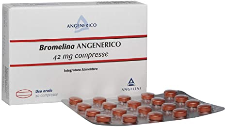 Angelini Bromelina Angenerico 20 Compresse Rivestite