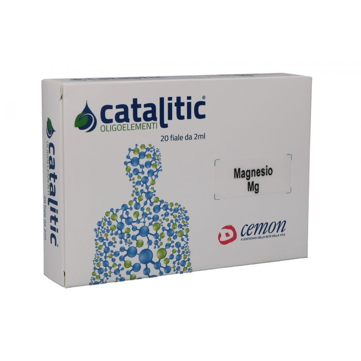 Cemon Catalitic Oligoelementi Magnesio Mg Integratore Alimentare 20 Fiale da 2ml