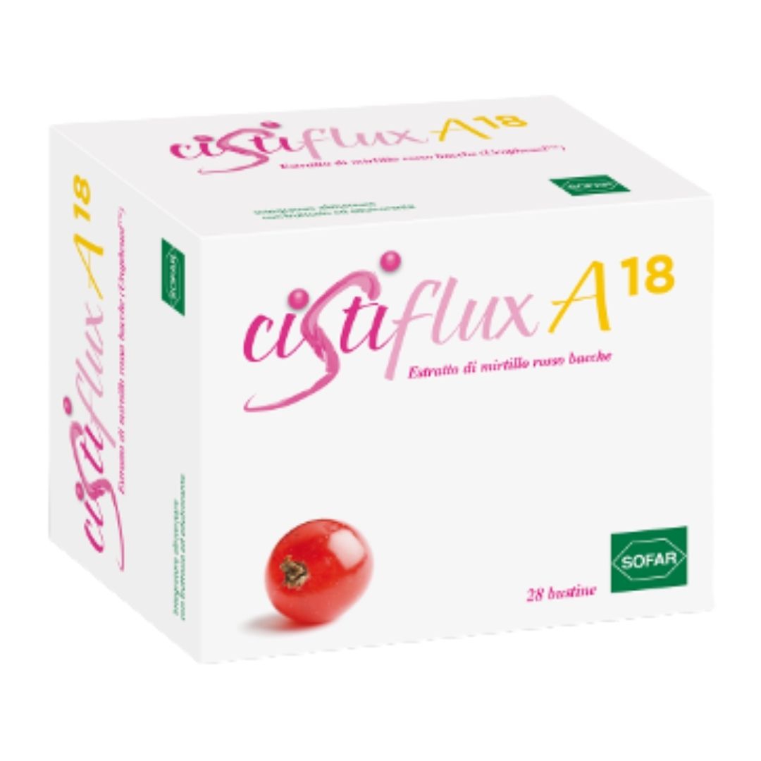 Cistiflux A 18 Integratore Alimentare Per Le Vie Urinarie 28 Bustine