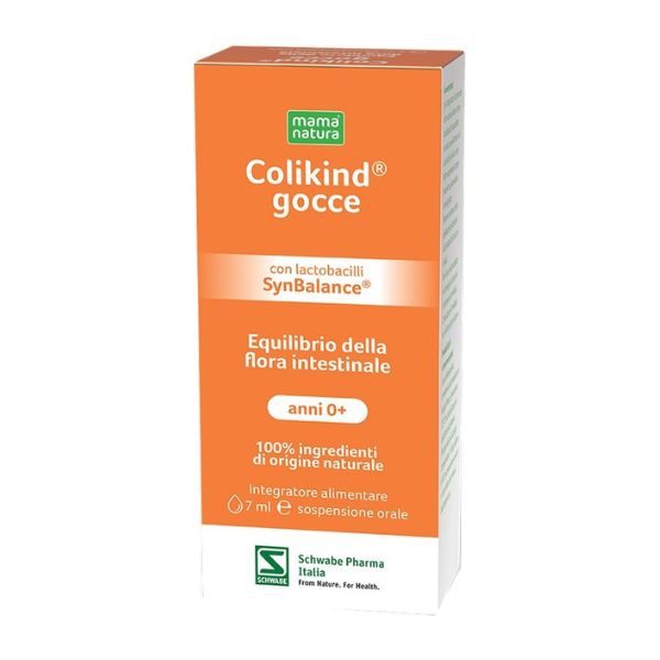 Schwabe Colikind Gocce per l'Equilibrio della Flora Intestinale 7 ml