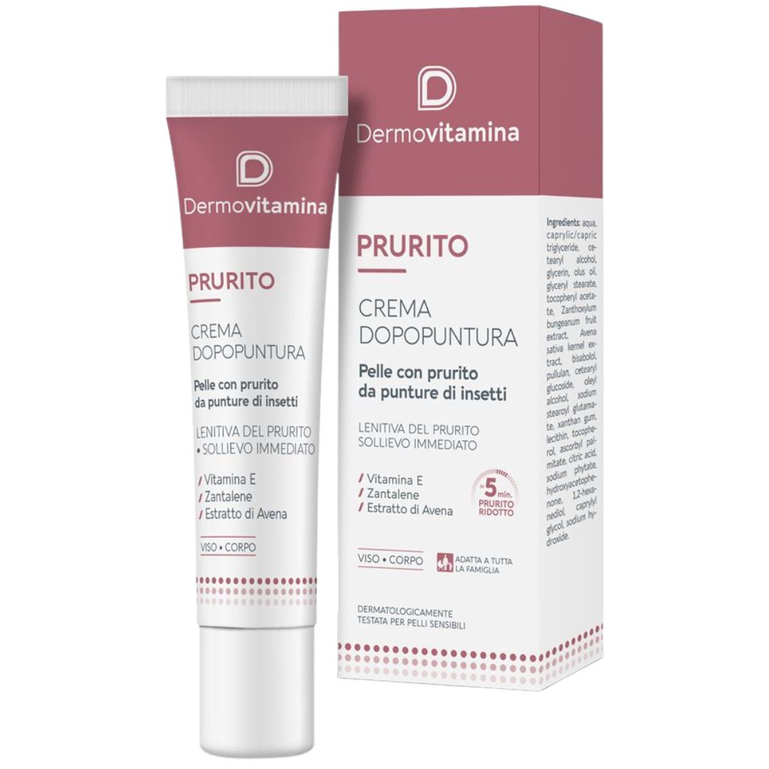 Pasquali Dermovitamina Prurito Insetti Trattamento Emolliente 15 ml