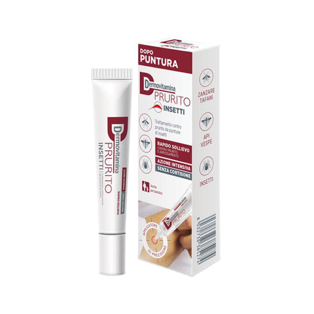Pasquali Dermovitamina Prurito Insetti Trattamento Emolliente 15 ml