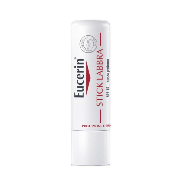 Eucerin Stick Labbra SPF 15 Balsamo Delicato per Labbra Screpolate