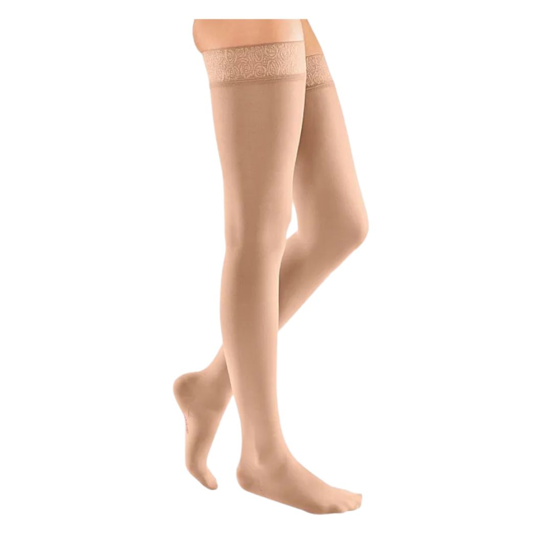 MediMv Elegance Coscia Autoreggente Lungo Colore Beige Taglia 2