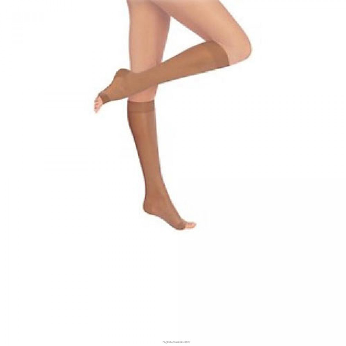 Medi Italia Gambaletto Sensation 18mmhg Punta Aperta 2805pa Colore Naturale 3