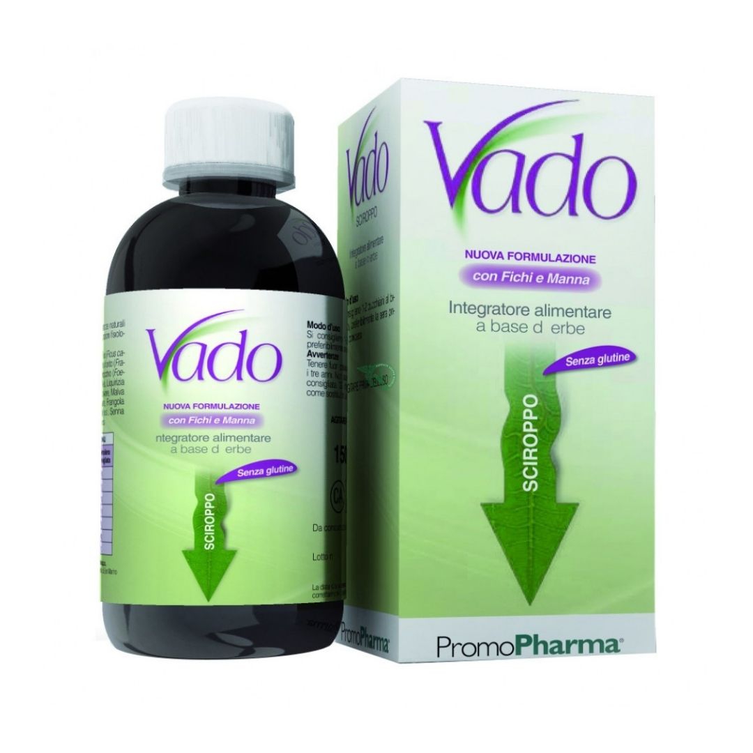 Vado Sciroppo Fichi Manna per il Transito Intestinale 150 ml