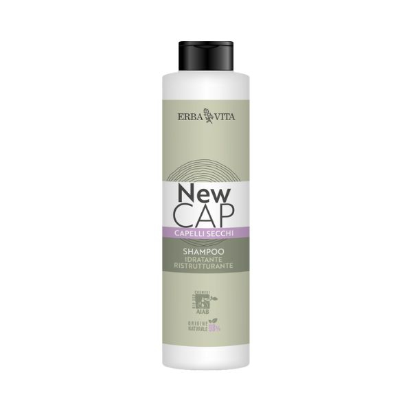 Erba Vita New Cap Shampoo Idratante e Ristrutturante per Capelli Secchi 250 ml