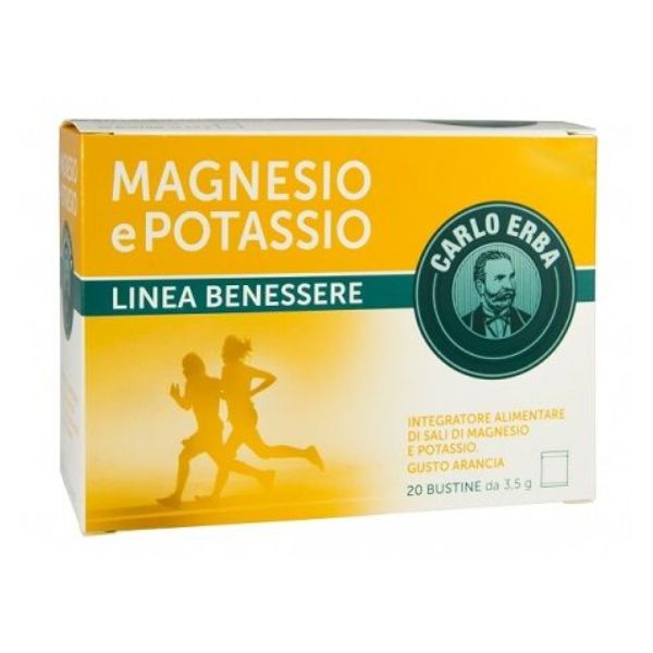 Johnson & Johnson Carlo Erba Magnesio E Potassio Integratore 20 Bustine