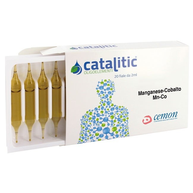 Cemon Catalitic Oligoelementi Manganese Cobalto Mn co 20 Ampolle