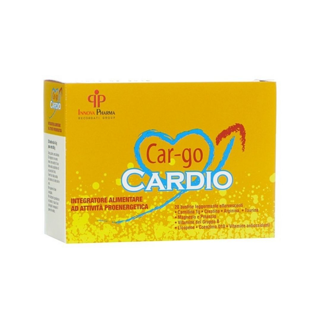 Car-go Cardio Integratore Alimentare ad Attivit Proenergetica 20 Bustine da 4 g