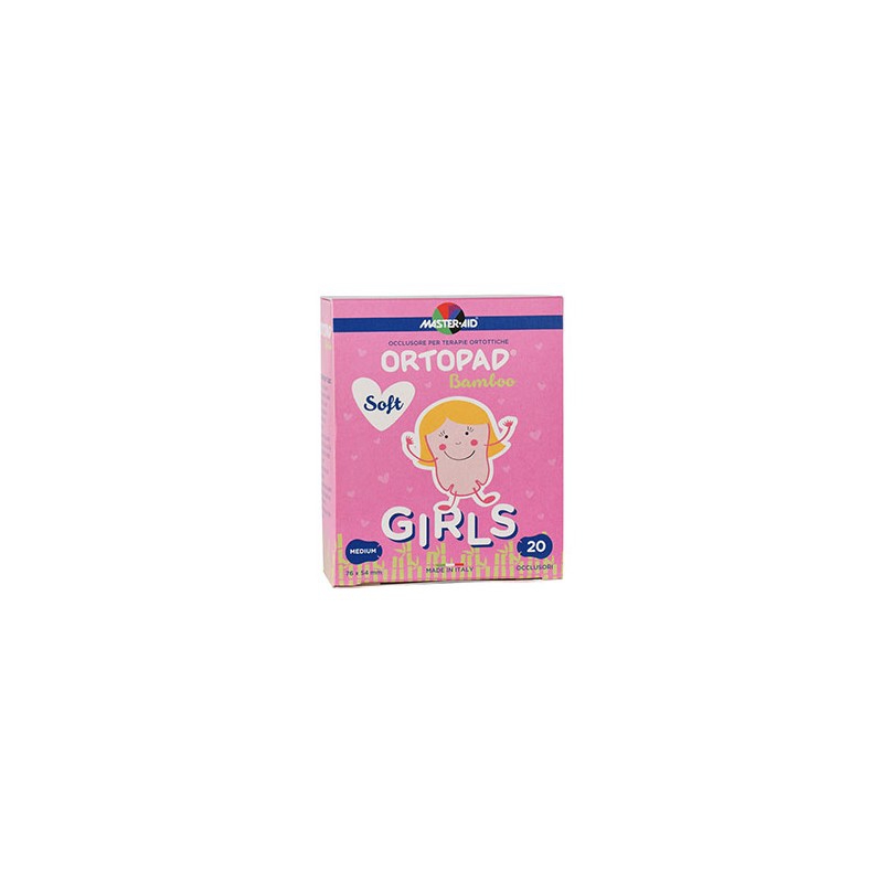 Cerotto Oculare Per Ortottica Ortopad Soft Girls M 20 Pezzi