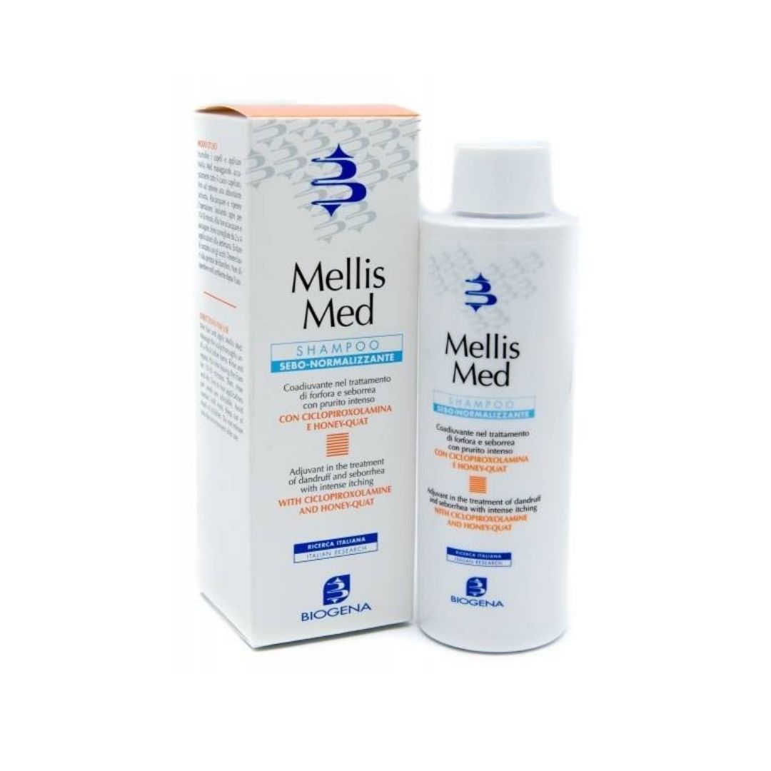 Mellismed Shampoo Per il Trattamento della Forfora Sebo normalizzante 125 ml