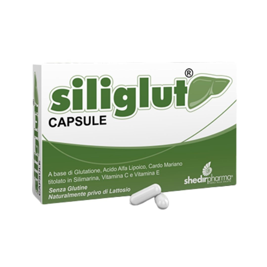 Siliglut Integratore per la Funzionalit Epatica e Digestiva 20 Capsule