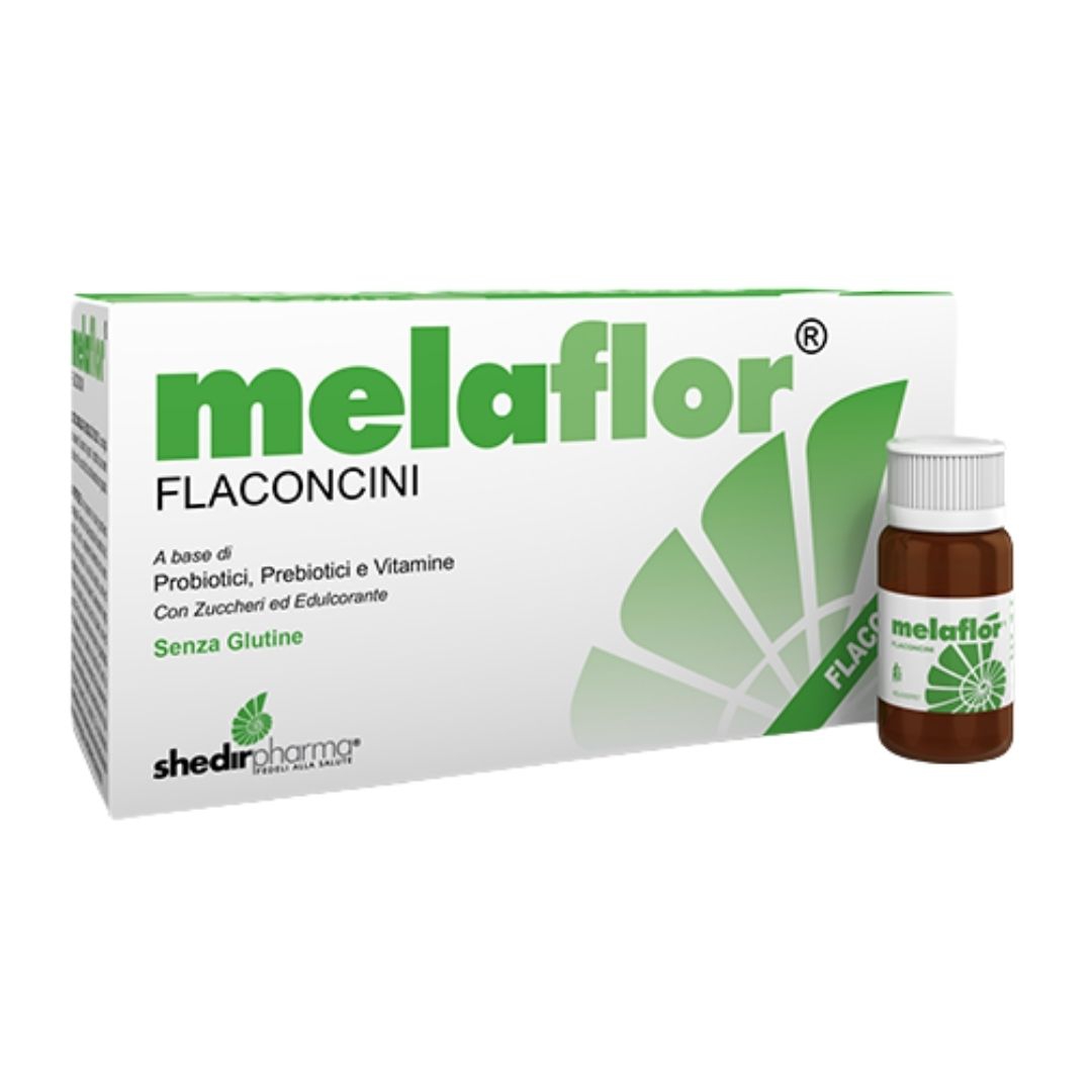 Melaflor Integratore per l'Equilibrio dell Flora Intestinale 10 Flaconcini 10 ml