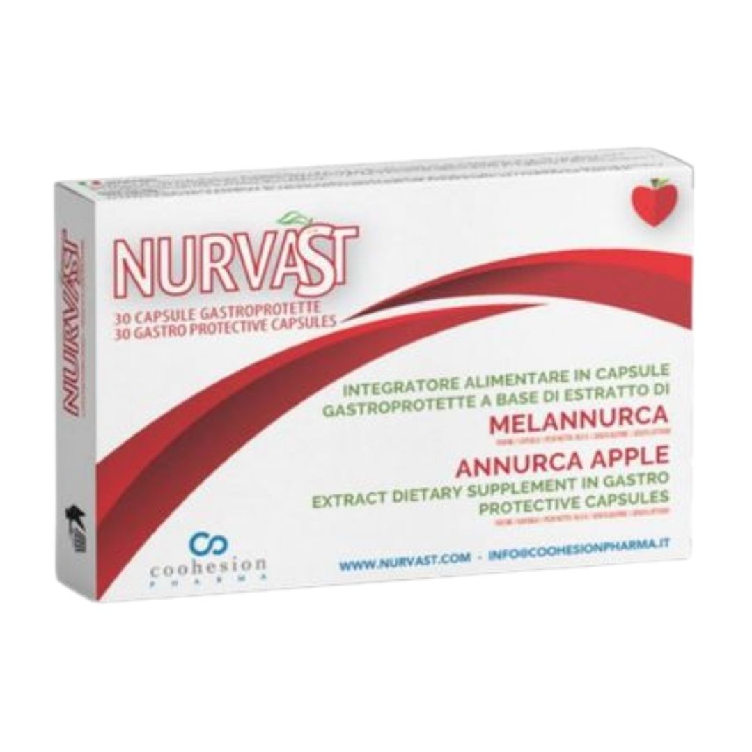 Nurvast Integratore per il Controllo del Colesterolo 30 Capsule