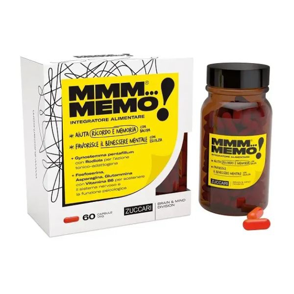 MMM Memo Integratore per la Memoria e le Funzioni Cognitive 60 Capsule