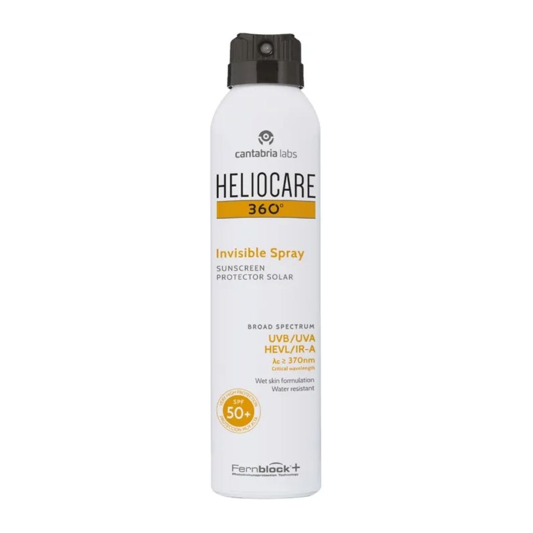 Heliocare Invisible Spray Protezione Spf50+ Ideale per il Corpo 200 ml