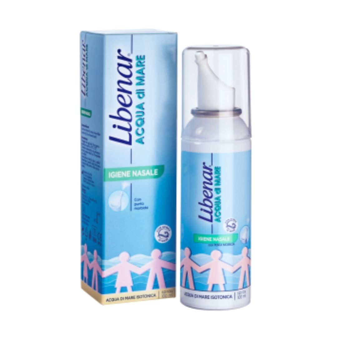 Libenar Acqua di Mare Isotonica Igiene Nasale Spray 100 ml