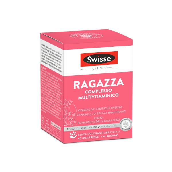 Swisse Multivitaminico Ragazza Integratore Alimentare 60 Compresse