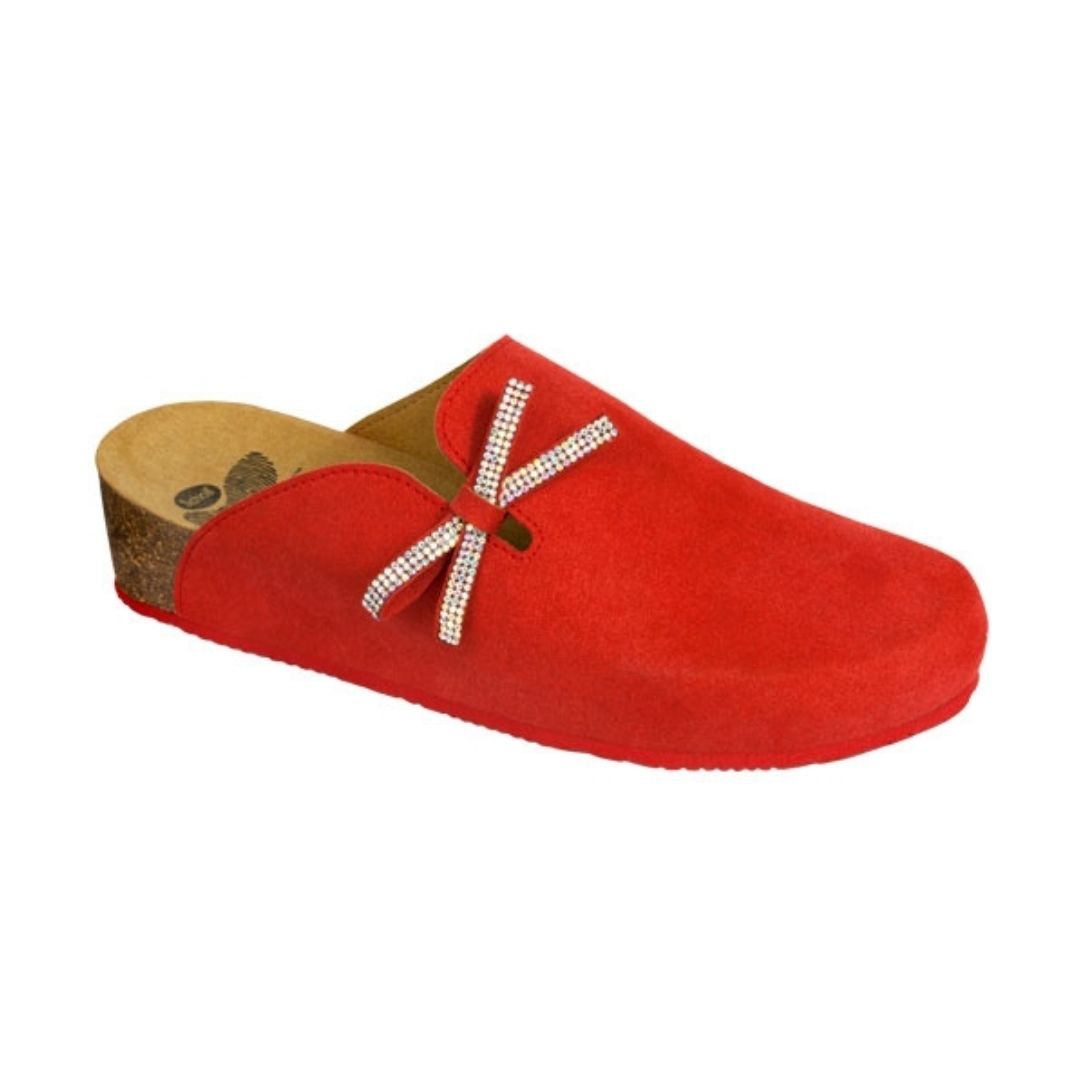Dr.scholl's Pantofole Donna in Microfibra Rosso 39