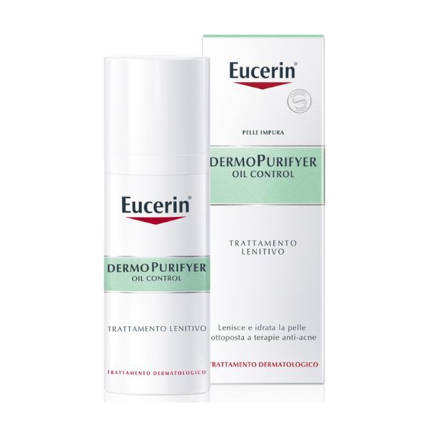 Eucerin DermoPurifyer Oil Control Trattamento Lenitivo per Pelle Acneica 50 ml